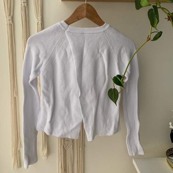 CROP open back sweater - Picture 3 of 5